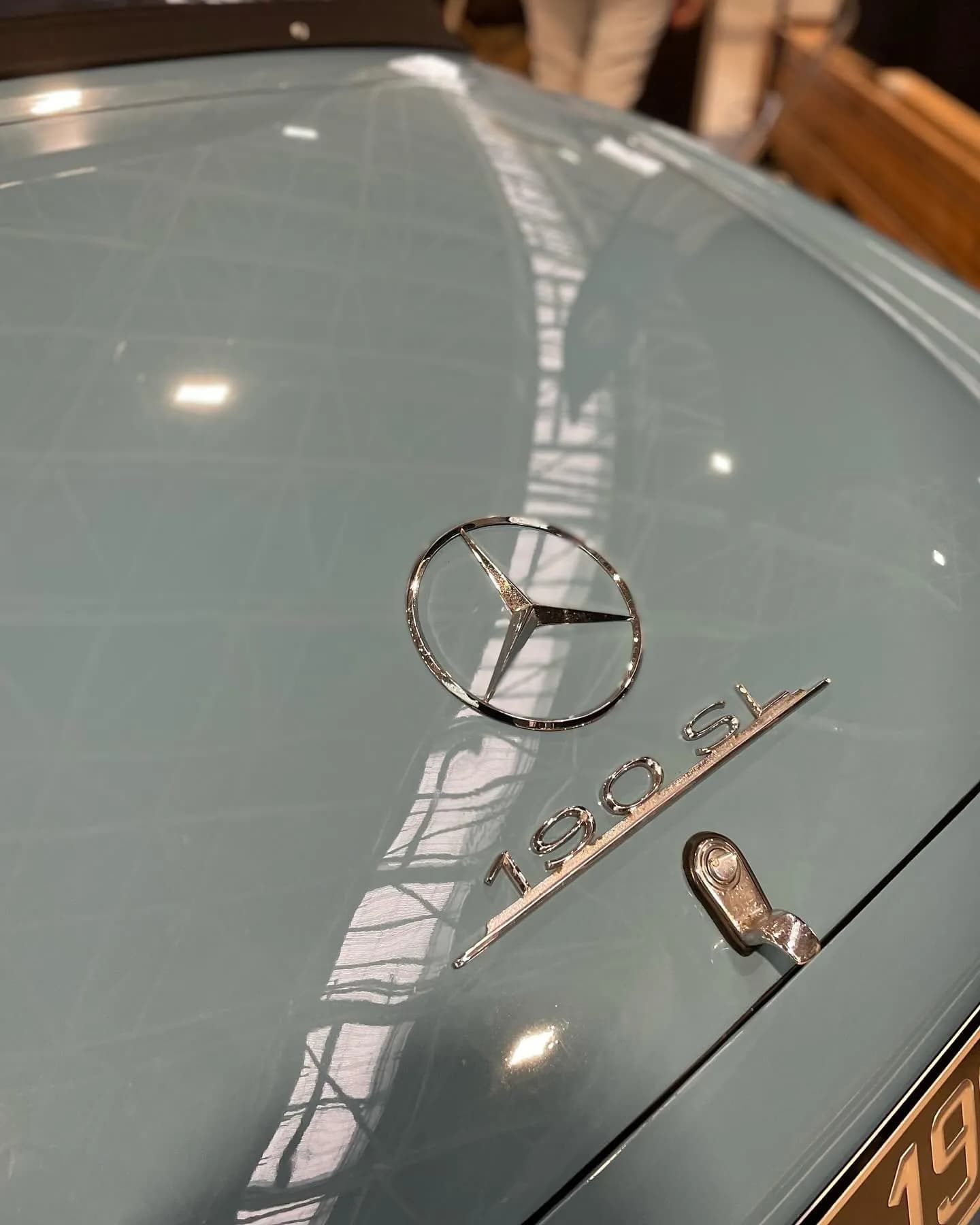 Mercedes 190 SL, nettoyage complet : photo 2 sur 3