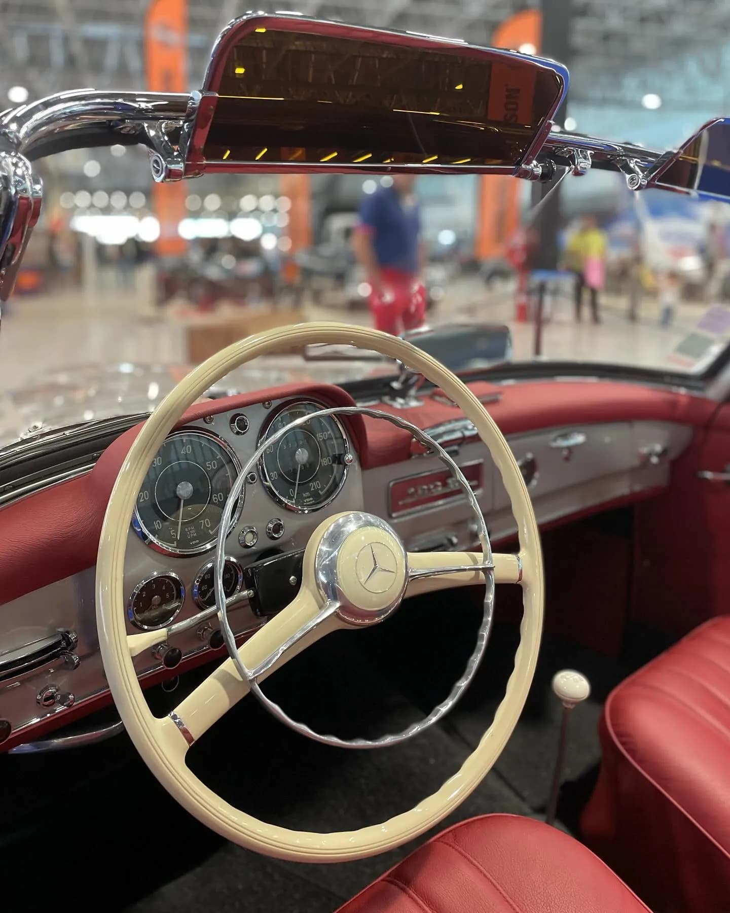 Mercedes 190 SL, nettoyage complet : photo 3 sur 3