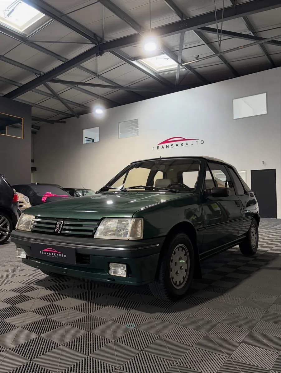 Peugeot 205 Cabriolet Roland Garros : nettoyage complet par Lustr'Auto 31
