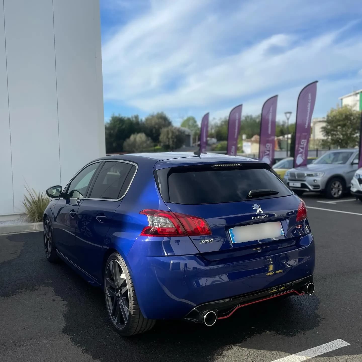 Peugeot 308 GTI, nettoyage complet : photo 1 sur 5