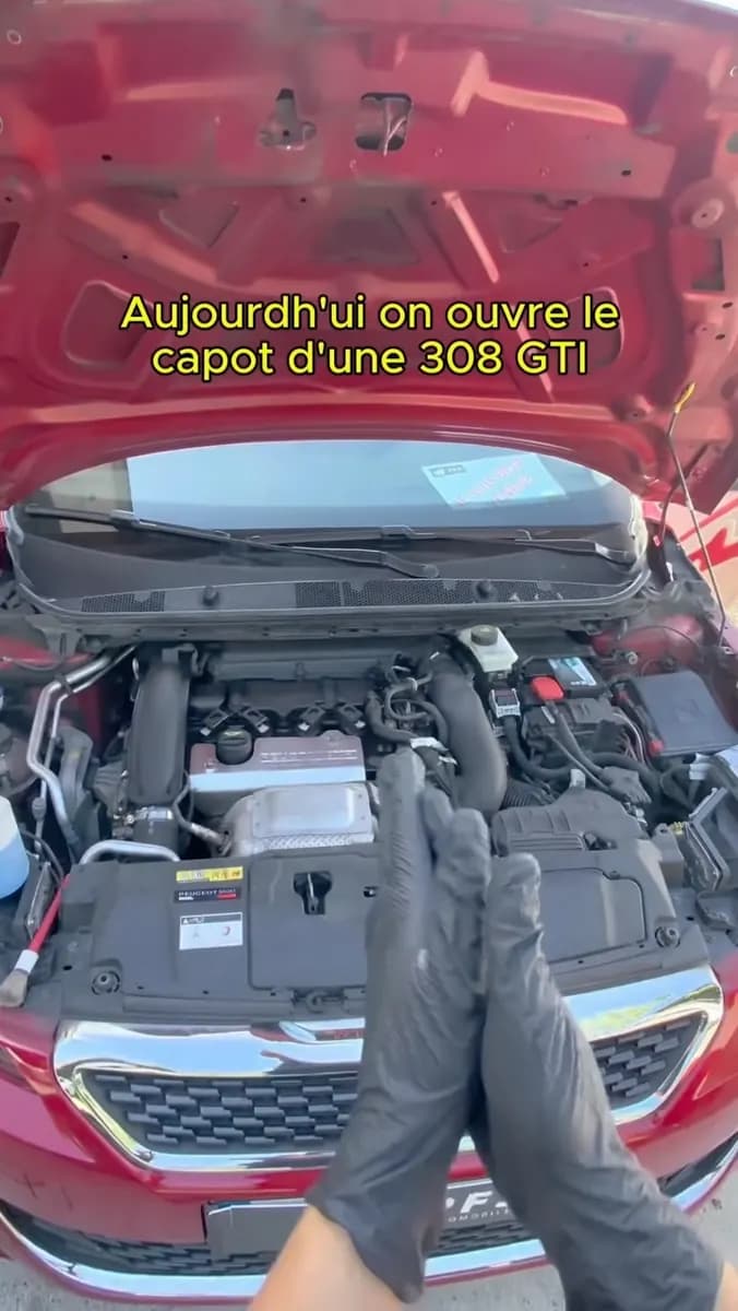 Peugeot 308 GTI : nettoyage complet par Lustr'Auto 31