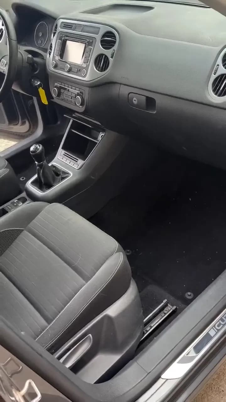 Nettoyage intérieur complet d'un Volkswagen Tiguan