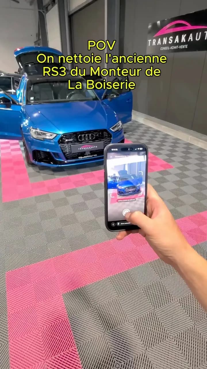 Audi RS3 : nettoyage complet